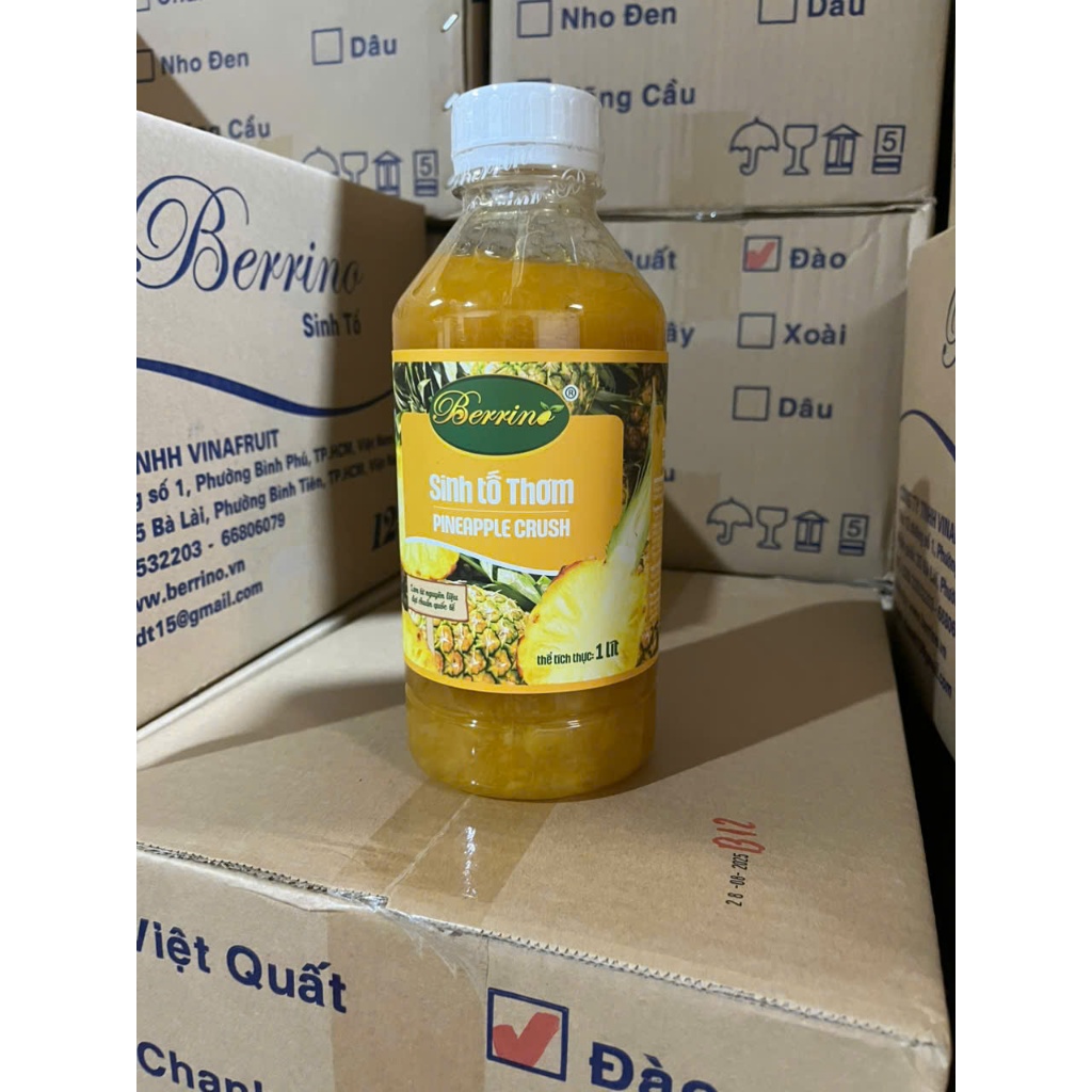 MỨT BERINO THƠM CHAI 1LIT