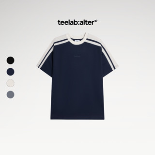 Áo Thun Teelab Sporty Side-Line Tshirt Vải Waffle Unisex Form Oversize Local Brand TS257