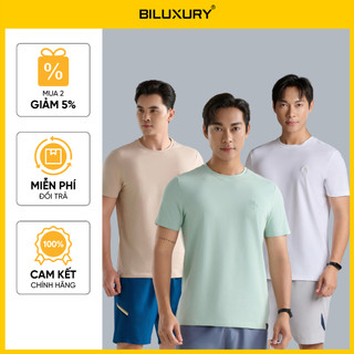   T12_ĐỒNG GIÁ 149K  Áo Phông Áo Thun Nam 9APKT510 Biluxuru Cao Cấp Thoáng Mát Co Giãn 