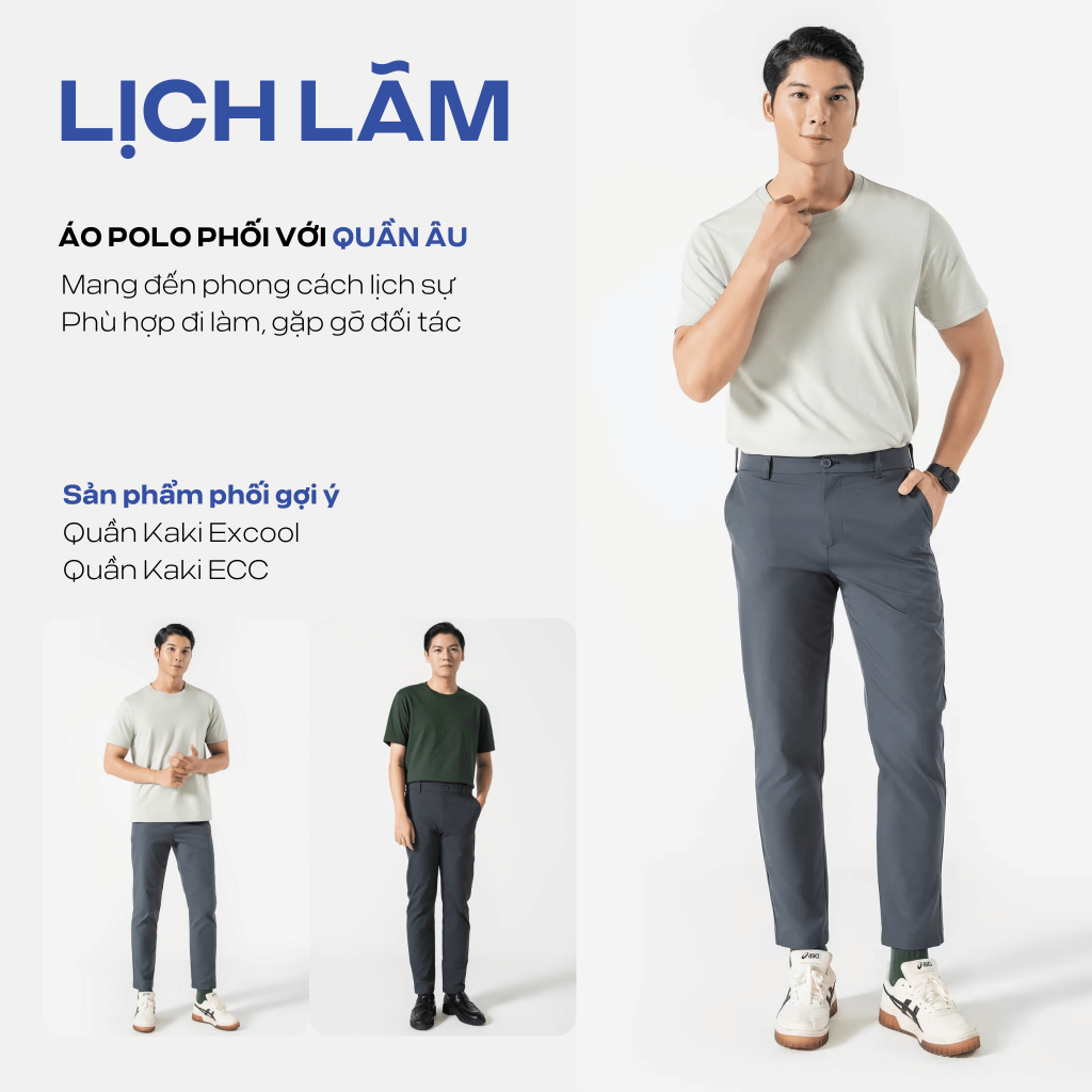 Áo thun nam TShirt Basic Cotton 100% 220gsm mềm mại chất mát lạnh thoáng khí, co giãn thoải mái Coolmate | BigBuy360 - bigbuy360.vn