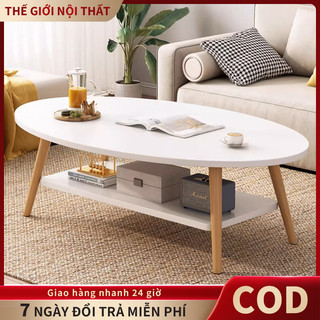  Bàn trà tròn sofa Bàn tròn cafe dùng làm decor phòng ngủ bàn ăn bàn chờ văn phòng sang trọng 