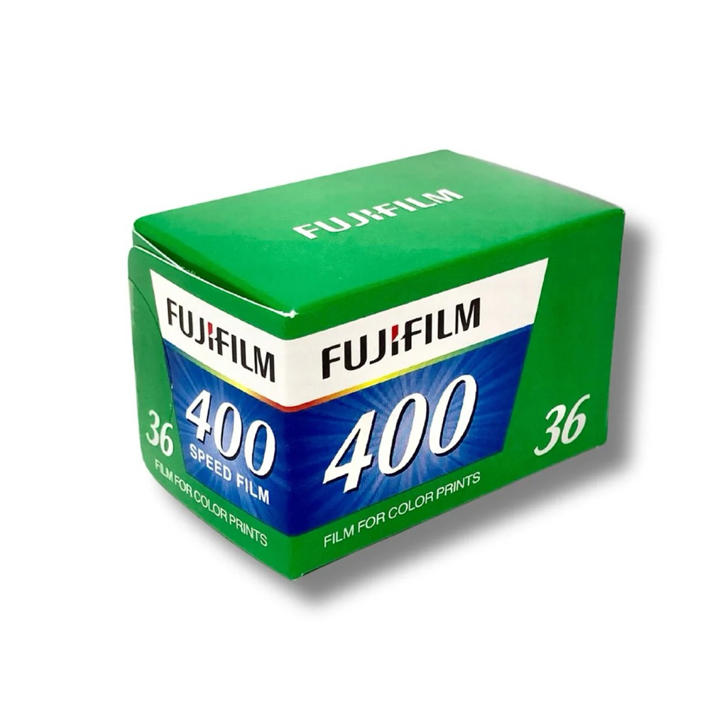 Fujifilm 400 (phiên bản mới XTRA 400 )36exp date 10/2026 film 35mm hộp lẻ 1 hộp giấy có 1 cuộn film và hủ nhựa bảo quản