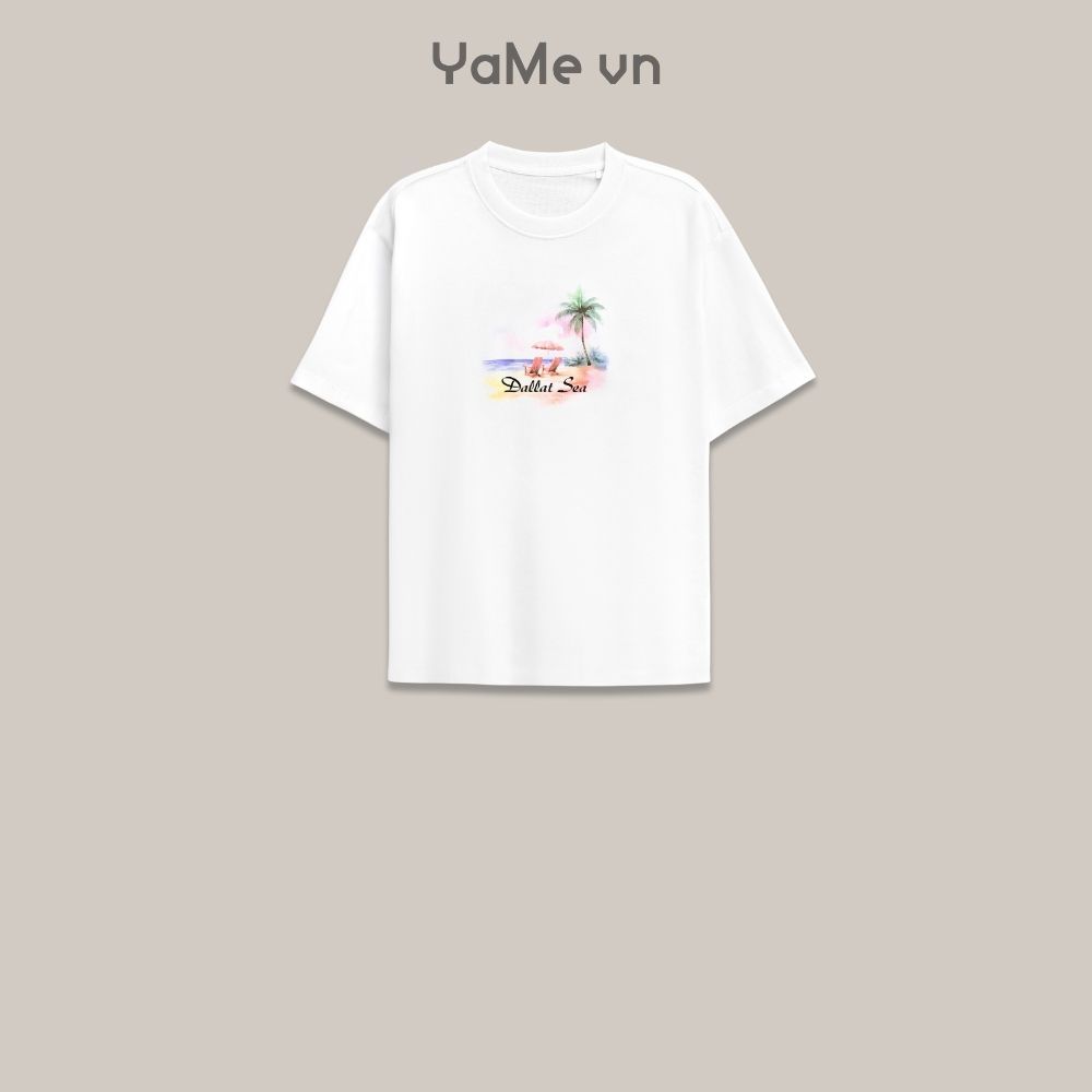 Áo Thun Nam FlexFit™ Cotton Điều Hòa Nhiệt “Đà Lạt Sea” The No Style 235 Dáng Rộng Rãi F4 24784 |YaM