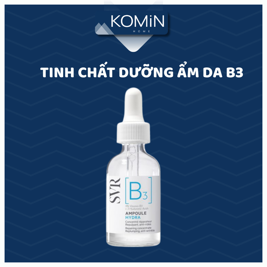 Serum SVR B3 Ampoule Hydra Dưỡng Ẩm, Ngăn Ngừa Nếp Nhăn & Phục Hồi Da 10ml, 30ml