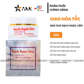   Chính hãng  Kem Face Dưỡng Trắng Da Mờ Nám Bạch Ngọc Liên Mới 