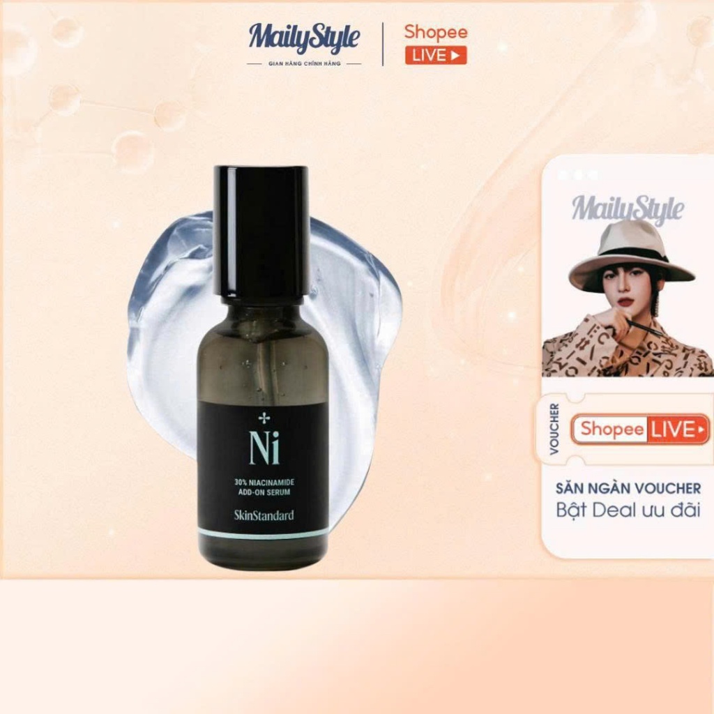H10_Serum dưỡng trắng da Niacinamide 30% SkinStandard 30% Niacinamide Add-on Serum