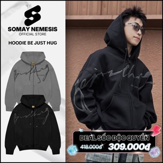 Áo hoodie zip boxy dày dặn khoác nỉ dây kéo local brand form rộng nam bigsize unisex Somay Nemesis