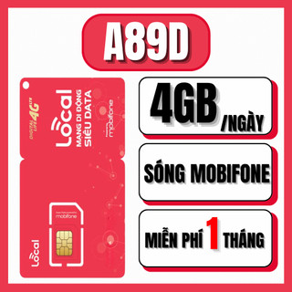 [ SALE SIM RẺ ] Sim 4G Mobifone Miễn Phí 1 Tháng Tặng Data Tốc Độ Cao Kèm Phút Gọi Sử Dụng Thả Ga A69 A79 A89