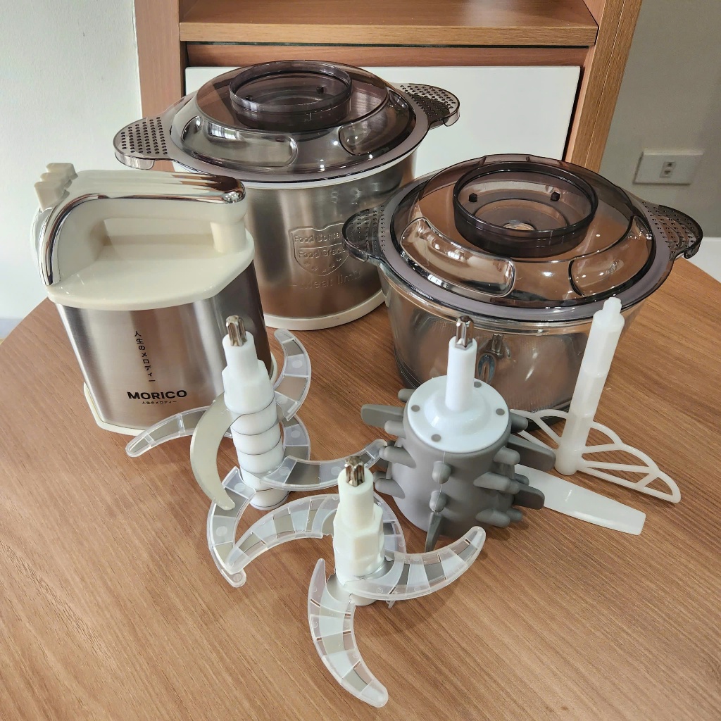 Máy Xay Thịt Đa Năng MORICO MM5001 | 2 Cối 2L & 3L, 2 Bộ Lưỡi Dao Inox, Xay Mịn Nhanh Chóng | BigBuy360 - bigbuy360.vn