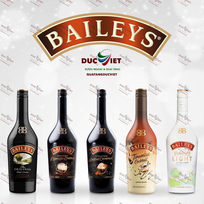 BAILEY SỮA/DÂU/MUỐI KEM 700ml