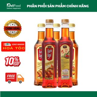  Nước Mắm Nam Ngư Nhãn Vàng 650ml – Cá Cơm Tươi Độ Đạm 14° Vị Đậm Đà Nấu Hay Chấm Đều Ngon 