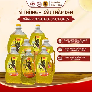  {Sỉ Thùng - Vàng} Dầu Cát Tường Lưu Ly Dầu Thắp Đèn Thờ Cúng |FUSILUNG| 