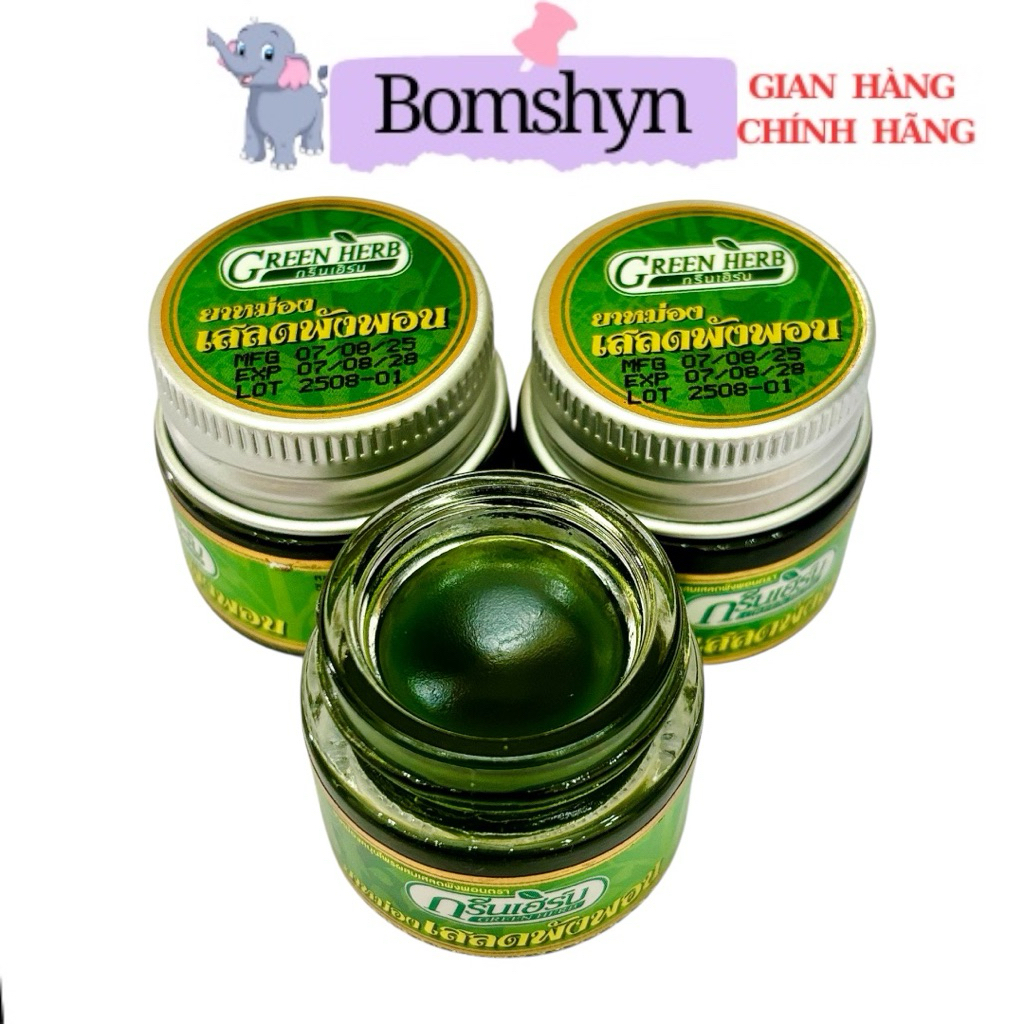 Dầu cù là Green balm chính hãng Thái lan(1 hũ)