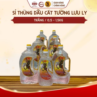  {Sỉ Thùng - Trắng} Dầu Cát Tường Lưu Ly Dầu Thắp Đèn Thờ Cúng |FUSILUNG| 