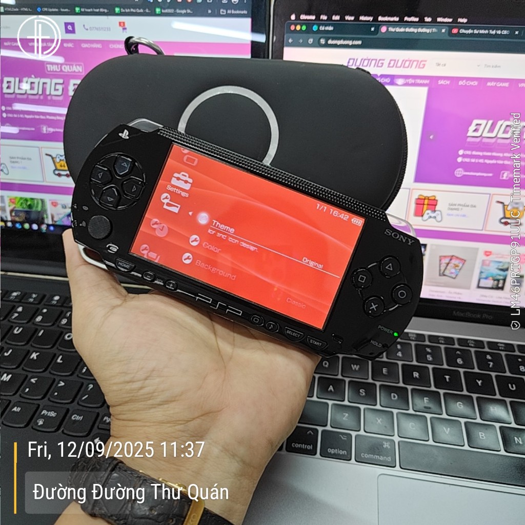 PSP 1000 - [Máy Cũ 99% - Đọc kỹ trong phần mô tả] - 64G - Tải Game Free