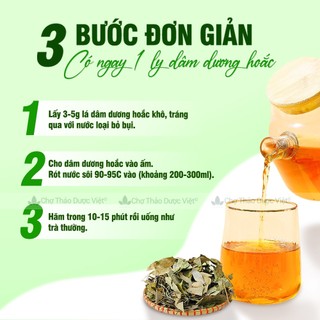Lá dâm dương hoắc 100g, trà dâm dương, lá đẹp, thơm, sạch - Chợ Thảo Dược Việt