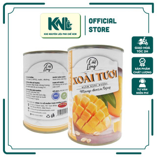 Xoài ngâm Cát Long - Xoài Tươi Ngâm Nước Đường Thái Hạt Lựu 425g