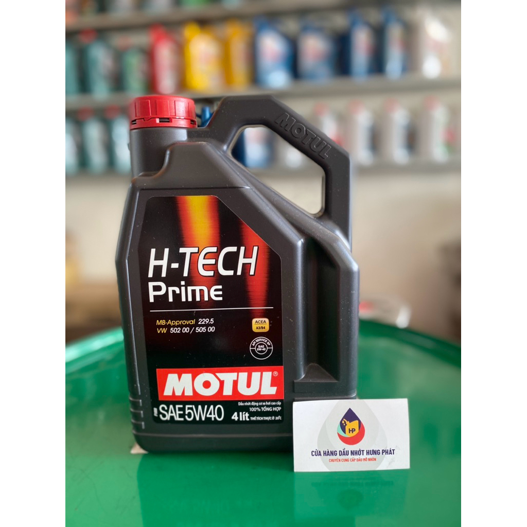 [MOTUL] Dầu nhờn Motul H-TECH Prime 5w40 API SP 4L