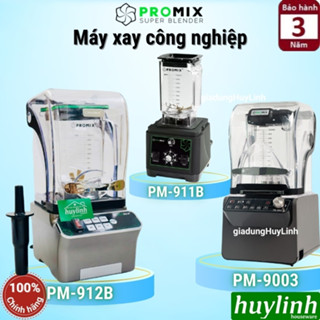  Máy xay sinh tố công nghiệp cho quán - kinh doanh Promix 919B - 819B - 911B - 9003 - 912B - Dung tích 1.5 đến 2 lít 