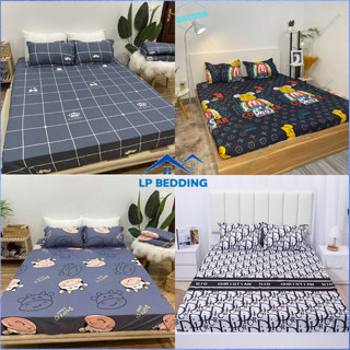 Ga giường cotton poly vải nhập khẩu thay thế - Ga m2 m6 m8 bo chun miễn phí