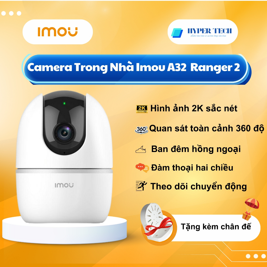 Camera wifi trong nhà quay quét 3MP IMOU IPC-A32EP-L