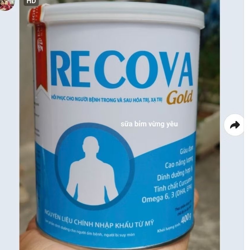 Sữa Recova gold 400g