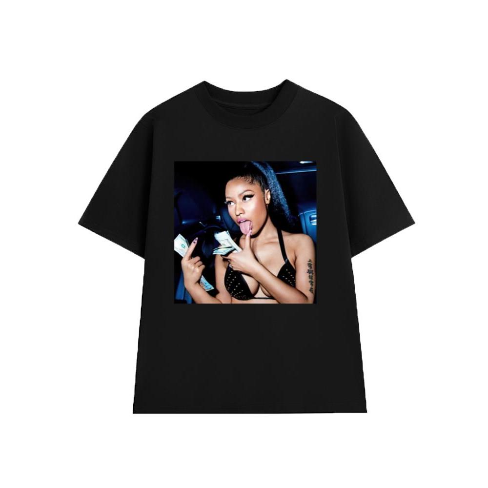 Áo Thun Nicki Minaj 001 Unisex Form Rộng Cotton Mềm
