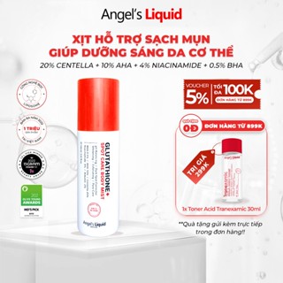 Xịt Giảm Mụn Lưng Sáng Da Cơ Thể Angel's Liquid Glutathione+ Spot Care Body Mist 150ml