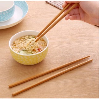 Combo 10 Đôi Đũa Gỗ Nâu Căm Xe