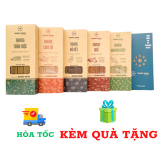 Nhang sạch hương thảo mộc Dương Minh nhang thơm nguyên liệu tự nhiên từ cây lá