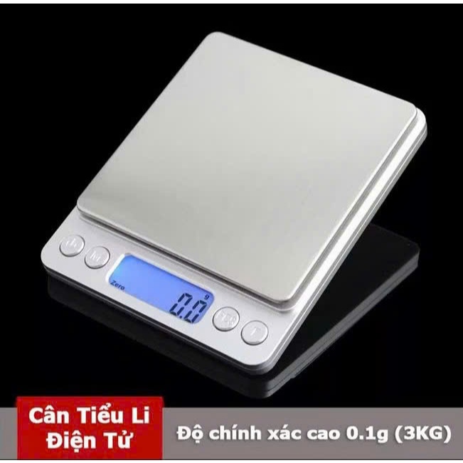 ( Giá Rẻ ) Cân Tiểu Ly Điện Tử Trọng Lượng 1000G , Cân Màu Nhuộm Trong Salon Tóc ( Tặng Kèm Pin )