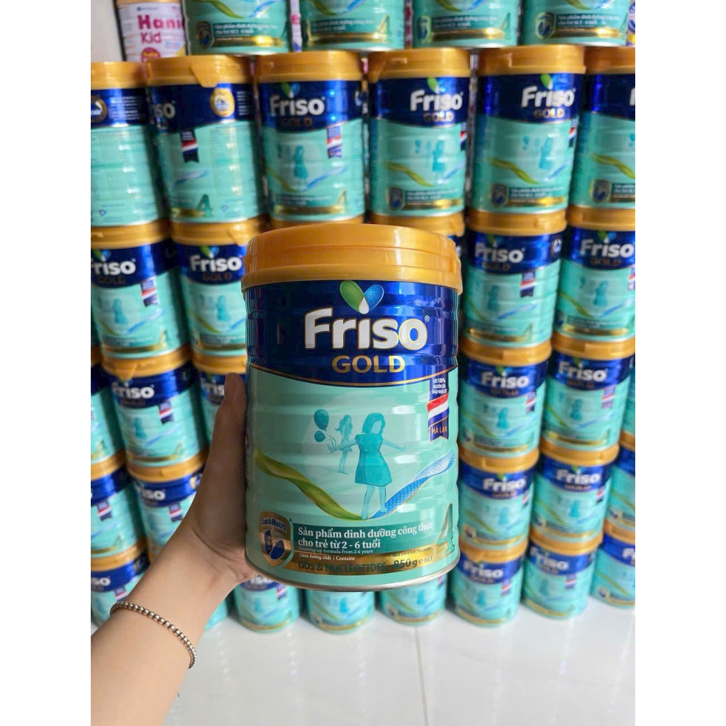 Lon Sữa bột friso Gold 4 850g - date mới