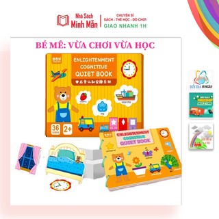  BÉ MÊ Vừa Chơi Vừa Học: Học Liệu Bóc Dán Tiếng Anh Cho Bé 2–6 Tuổi - Sách Montessori 17 Chủ Đề 