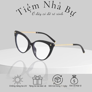 Gọng kính mắt mèo teen chân tròn Bự Store kiểu dáng hàn quốc