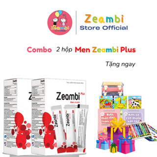 [MUA TẶNG QUÀ] Combo 2 Hộp Men Vi Sinh Zeambi Plus - Bổ sung lợi khuẩn cao cấp