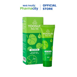 Kem bôi da YOOSUN Rau Má làm dịu mát da mẩn ngứa, côn trùng cắn, hỗ trợ ngăn ngừa mụn, rôm sảy (25g)