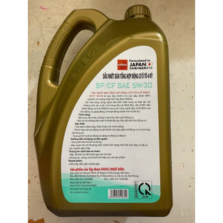 Dầu nhớt ENEOS 5w30(MUA Ở SHOP MỚI MỞ)
