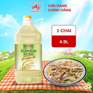 [CHÍNH HÃNG] Giấm Gạo Lên Men "Ajinomoto" 4.9l/Chai