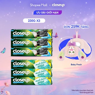 Kem Đánh Răng Closeup Làm Trắng Răng Tự Nhiên Sau 2 Tuần 230g