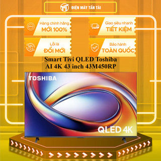 (TOÀN QUỐC) - 43M450RP - Smart Tivi QLED Toshiba AI 4K 43 inch 43M450RP