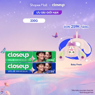 Kem Đánh Răng Closeup Thơm Mát Bất Tận 230g