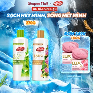 Sữa tắm Lifebuoy Thiên nhiên Detox Và Chăm Sóc Chuyên Sâu 270g Nhỏ Gọn, Tiện Dụng