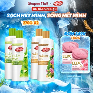 Combo 2 Sữa tắm Lifebuoy Thiên nhiên Detox Và Chăm Sóc Chuyên Sâu 270g Nhỏ Gọn, Tiện Dụng
