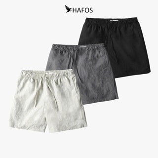 Quần short nam HAFOS vải dù nhẹ, khô nhanh, mặc siêu nhẹ, thoáng mát, lý tưởng cho gym ,chạy bộ mặc hàng ngày