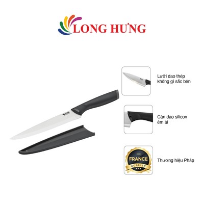 Dao thái thịt Tefal Comfort 20cm K2213744 - Hàng chính hãng