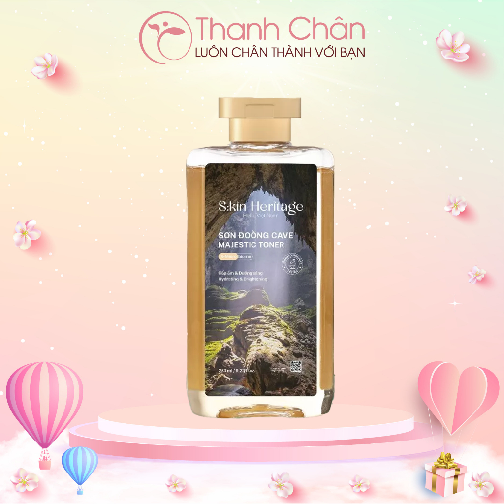 Nước hoa hồng Skin Heritage Sơn Đoòng Cave Majestic Toner 273ml
