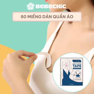 Set 80 Miếng Dán Quần Áo Cao Cấp - Cố Định Chống Hở BEBECHIC