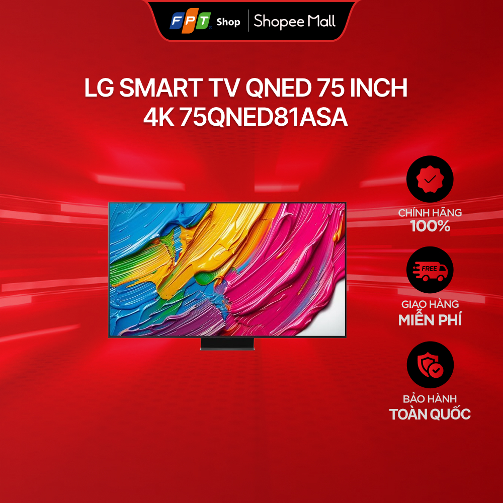 [Chỉ GH tận nơi] LG Smart TV QNED 75 inch 4K 75QNED81ASA