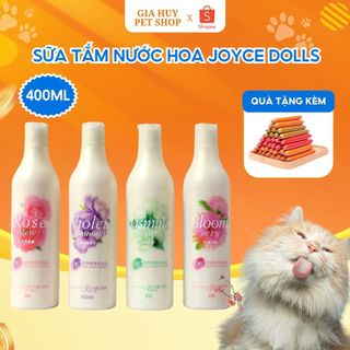  Sữa tắm nước hoa Joyce Dolls 400ml- Sữa Tắm J&D cho chó mèo Giahuypetshop 