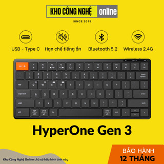  Bàn phím không dây Hyperwork HyperOne Gen 3  Hàng Chính Hãng  